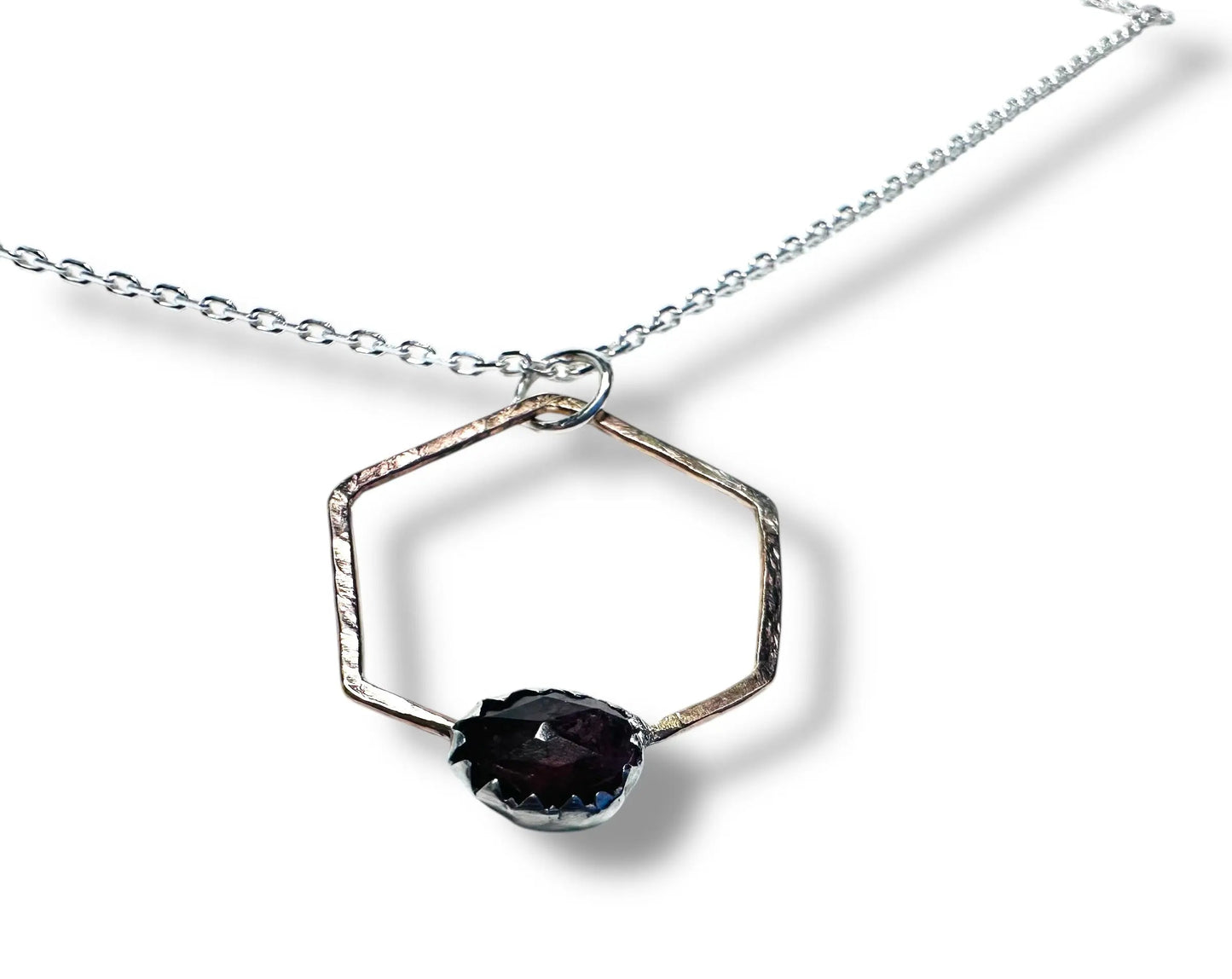 Tourmaline Hexagon Necklace/Gemstone Necklace* Janine Gerade