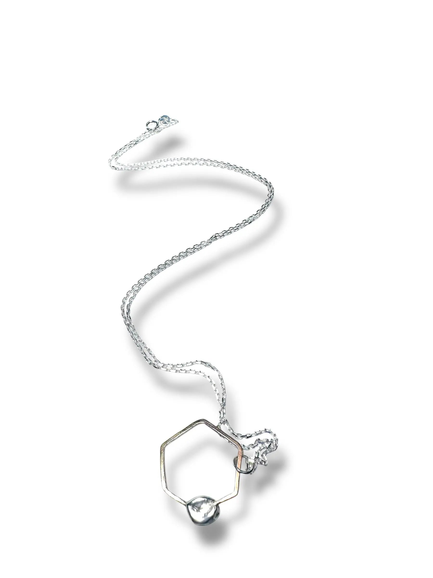 Tourmaline Hexagon Necklace/Gemstone Necklace* Janine Gerade