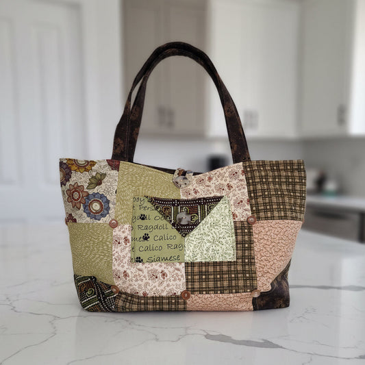 Quilted Tote Bag