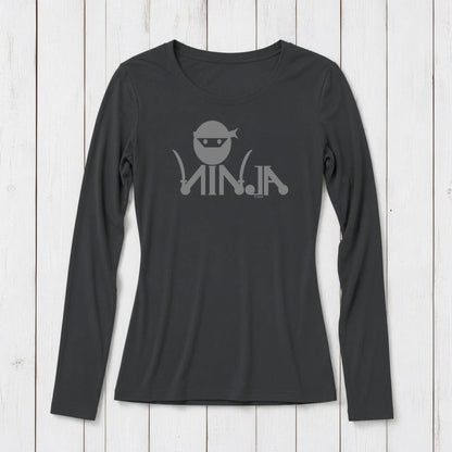 "Ninja" Long Sleeve T-Shirt for Women