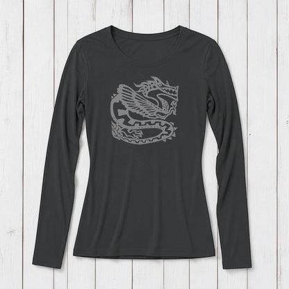 Ancient Dragon Long Sleeve T-shirt for Women