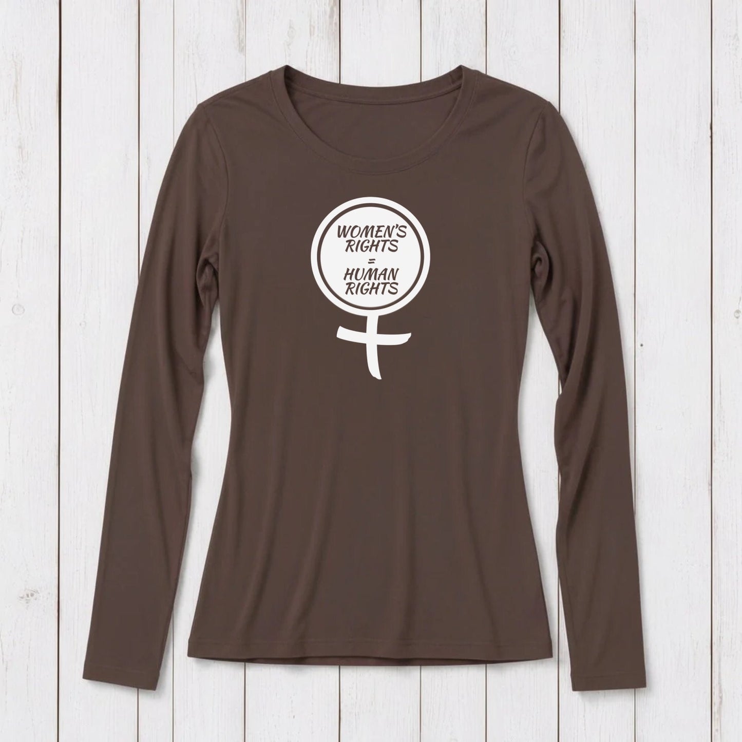 "Women's Rights Are Human Rights" Long Sleeve T-Shirt for Women