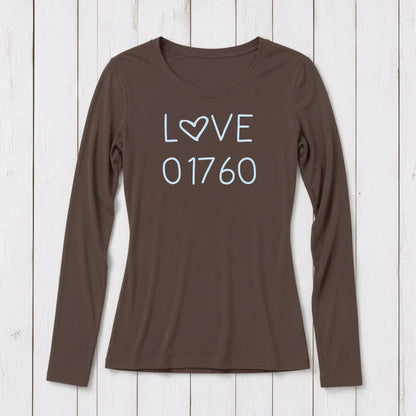 "Love 01760" Long Sleeve T-shirt for Women
