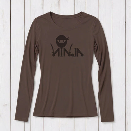 "Ninja" Long Sleeve T-Shirt for Women