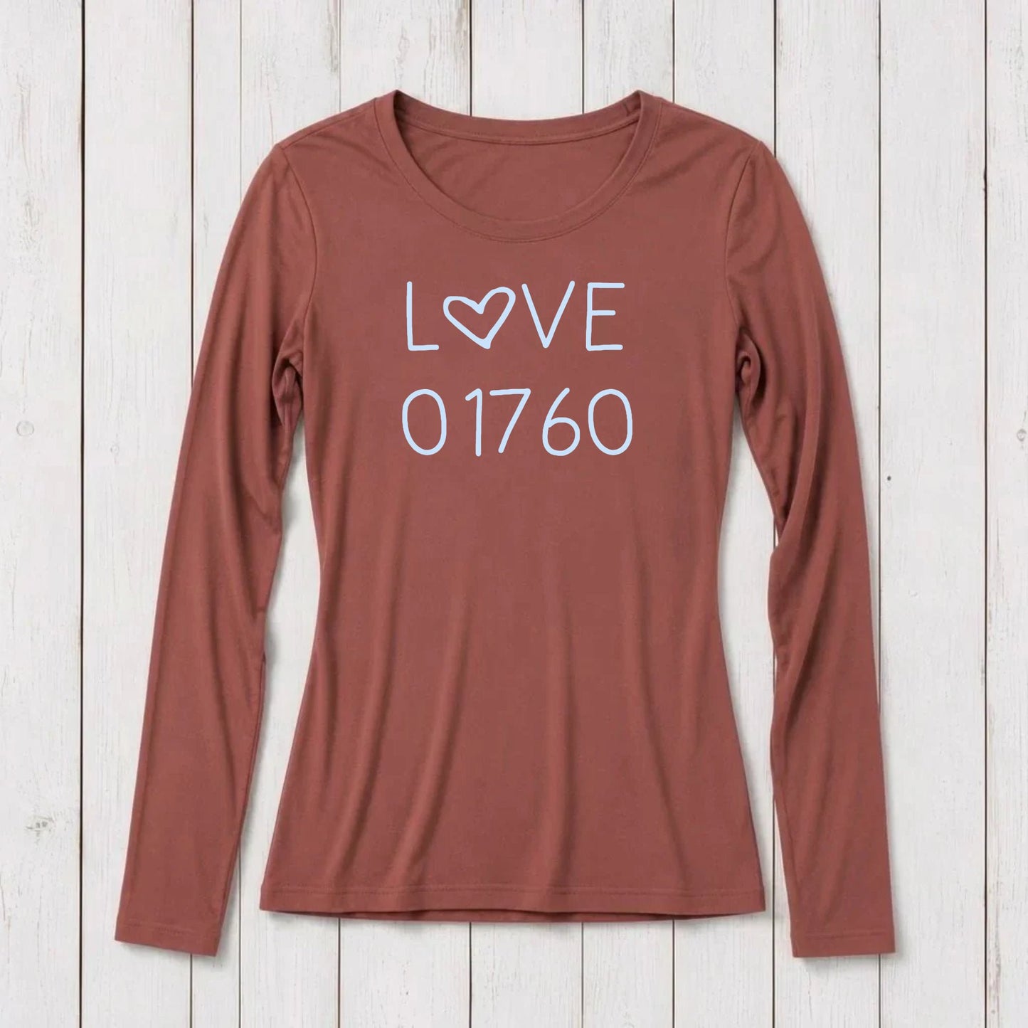 "Love 01760" Long Sleeve T-shirt for Women