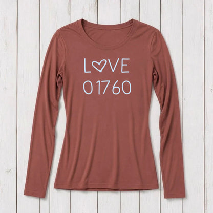 "Love 01760" Long Sleeve T-shirt for Women