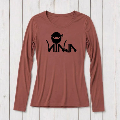 "Ninja" Long Sleeve T-Shirt for Women
