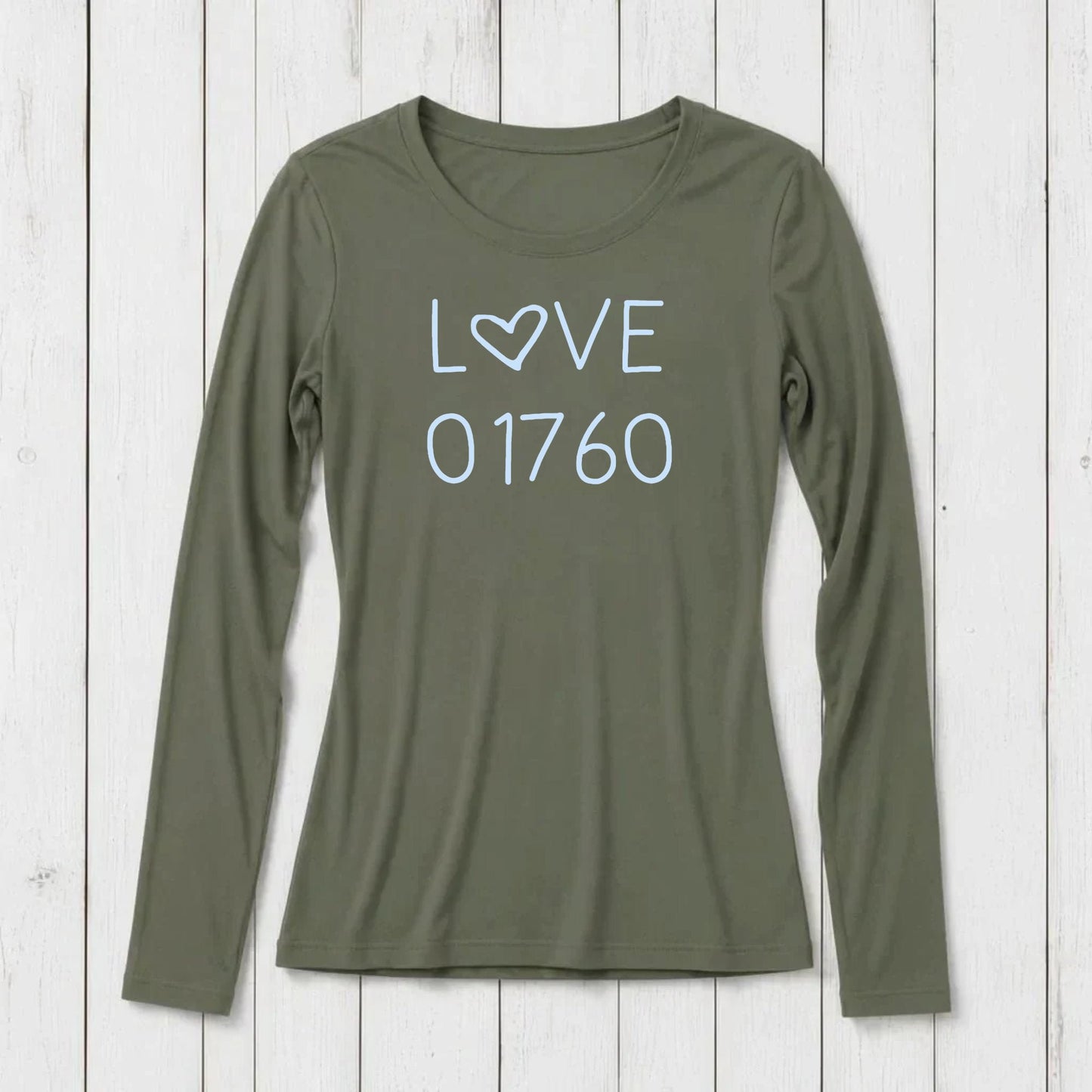 "Love 01760" Long Sleeve T-shirt for Women