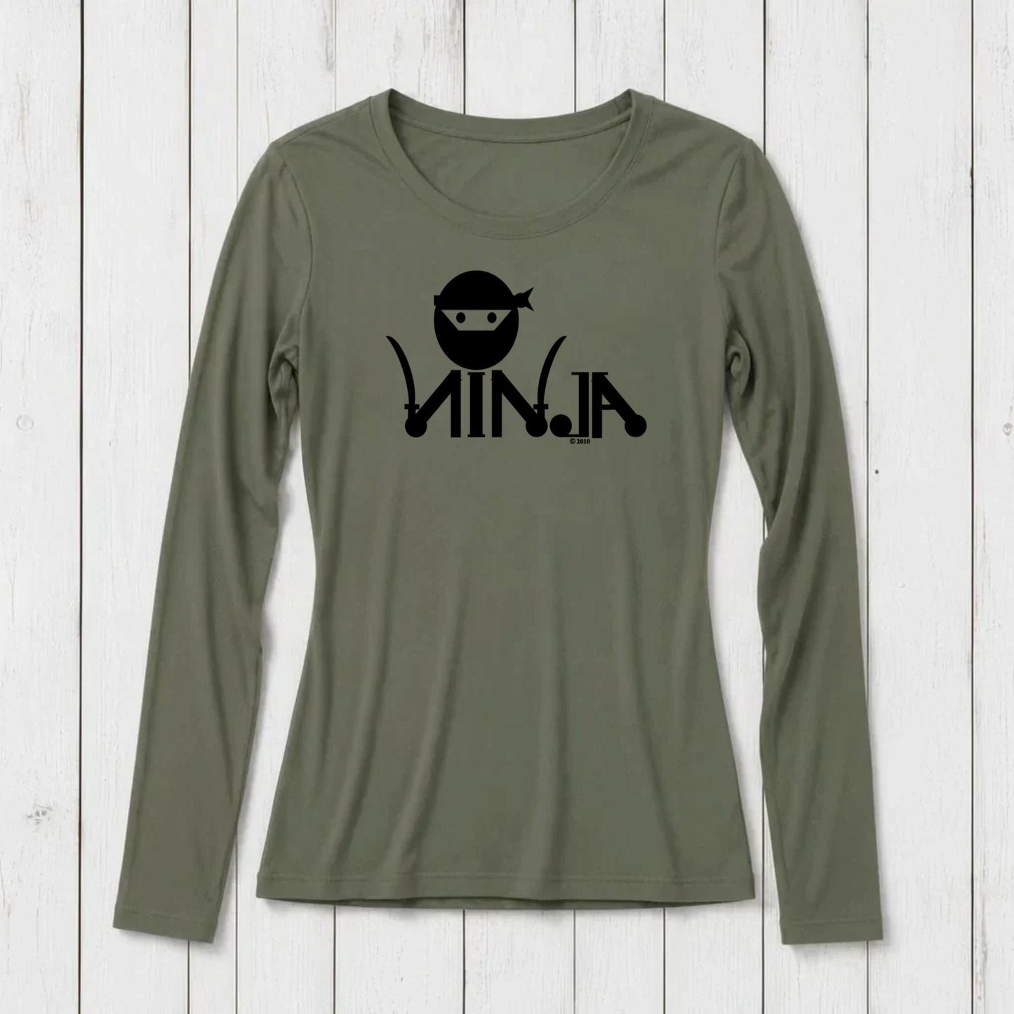 "Ninja" Long Sleeve T-Shirt for Women