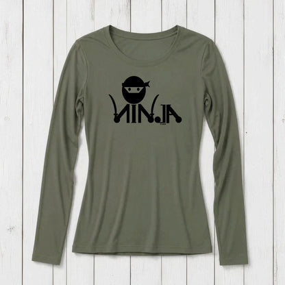 "Ninja" Long Sleeve T-Shirt for Women