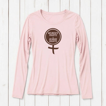 "Women's Rights Are Human Rights" Long Sleeve T-Shirt for Women