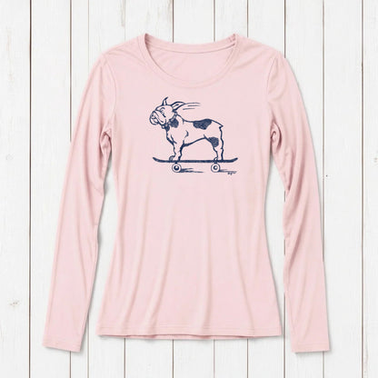 "French Bulldog" Long Sleeve T-Shirt for Women