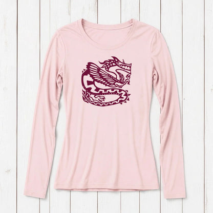 Ancient Dragon Long Sleeve T-shirt for Women