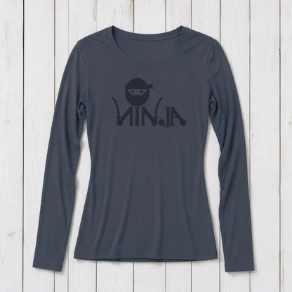 "Ninja" Long Sleeve T-Shirt for Women