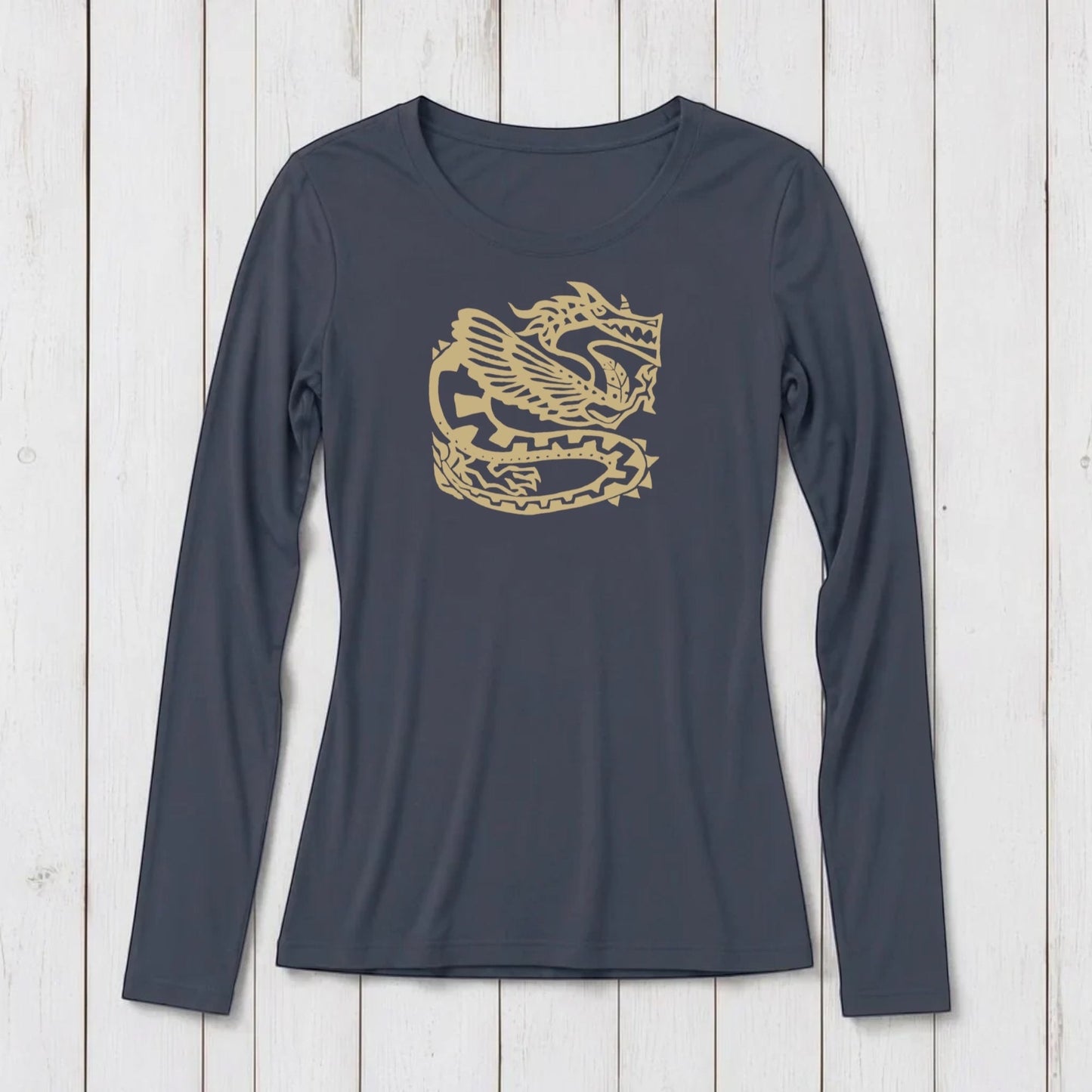 Ancient Dragon Long Sleeve T-shirt for Women