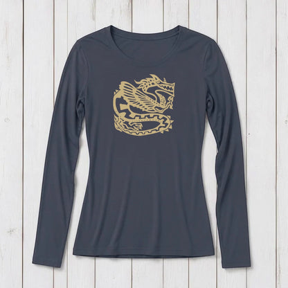 Ancient Dragon Long Sleeve T-shirt for Women