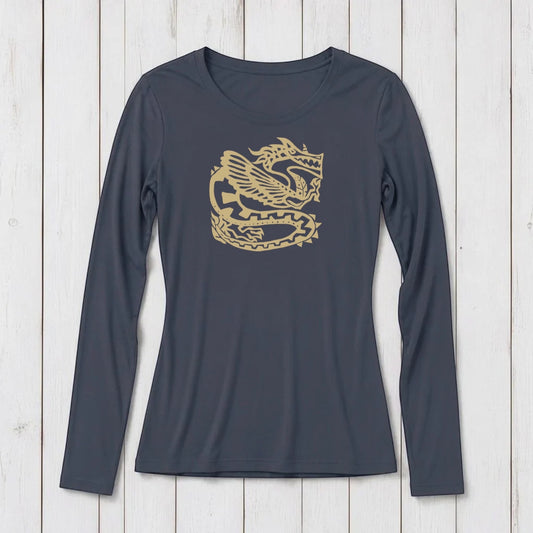 Ancient Dragon Long Sleeve T-shirt for Women