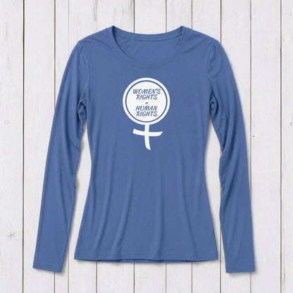 "Women's Rights Are Human Rights" Long Sleeve T-Shirt for Women