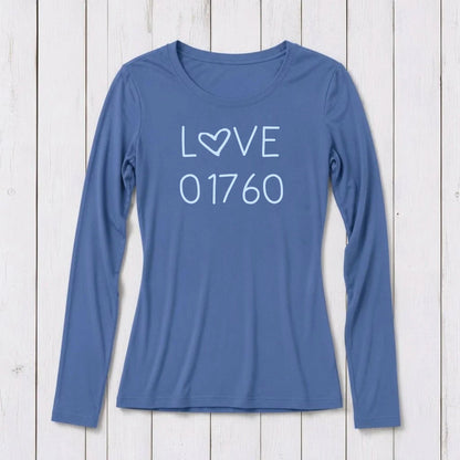 "Love 01760" Long Sleeve T-shirt for Women
