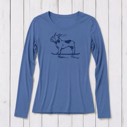 "French Bulldog" Long Sleeve T-Shirt for Women