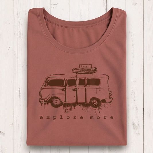 "Explore More" Long Sleeve T-Shirt for Women