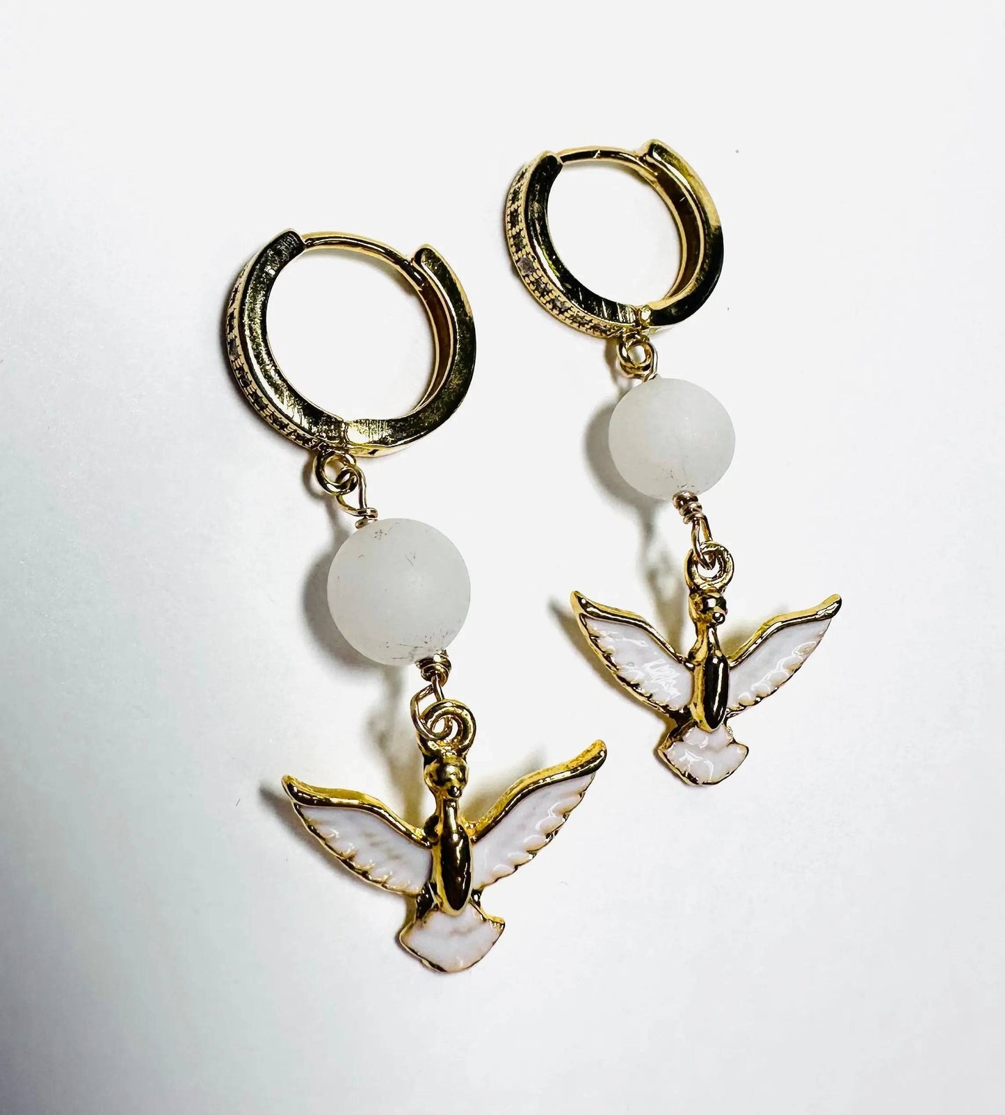 White Bird Earrings* Janine Gerade