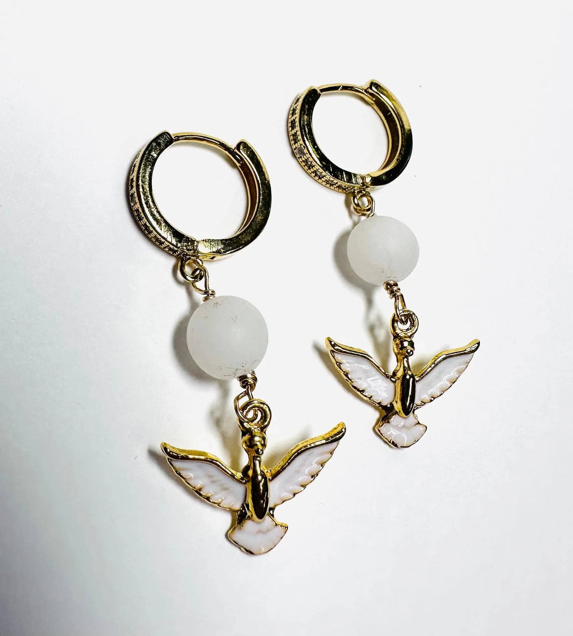White Bird Earrings* Janine Gerade