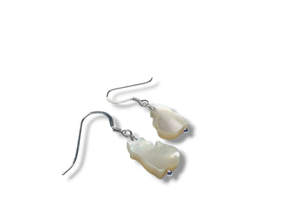 Kitty Mother of Pearl Earrings*