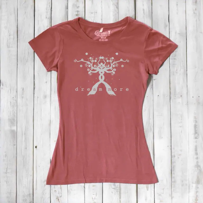 Women's Yoga T-shirt - Dream More with Comfort and Style