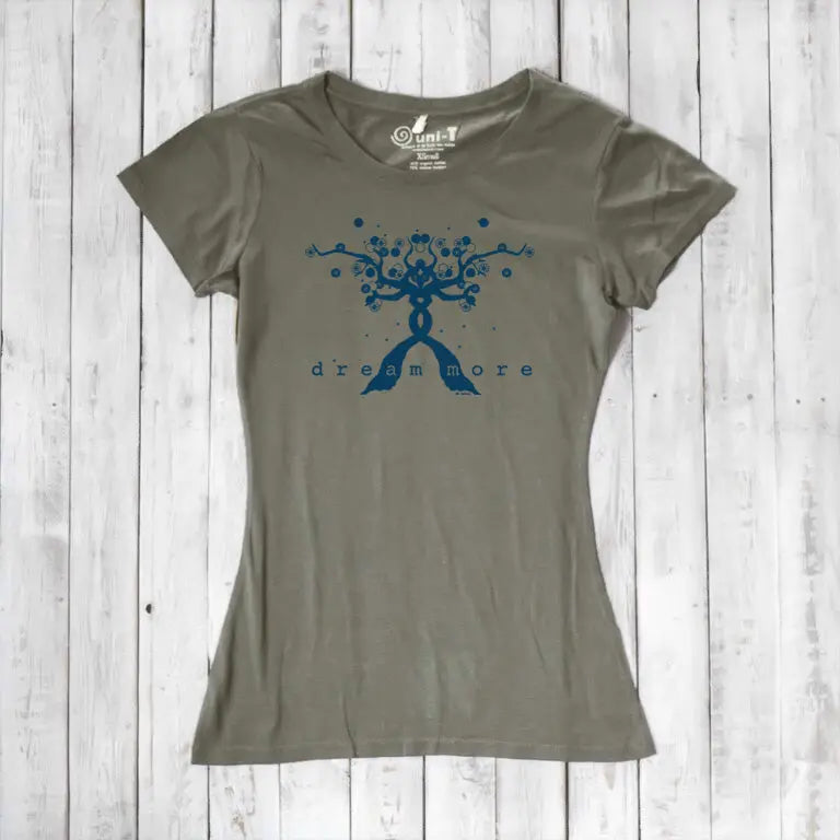 Women's Yoga T-shirt - Dream More with Comfort and Style