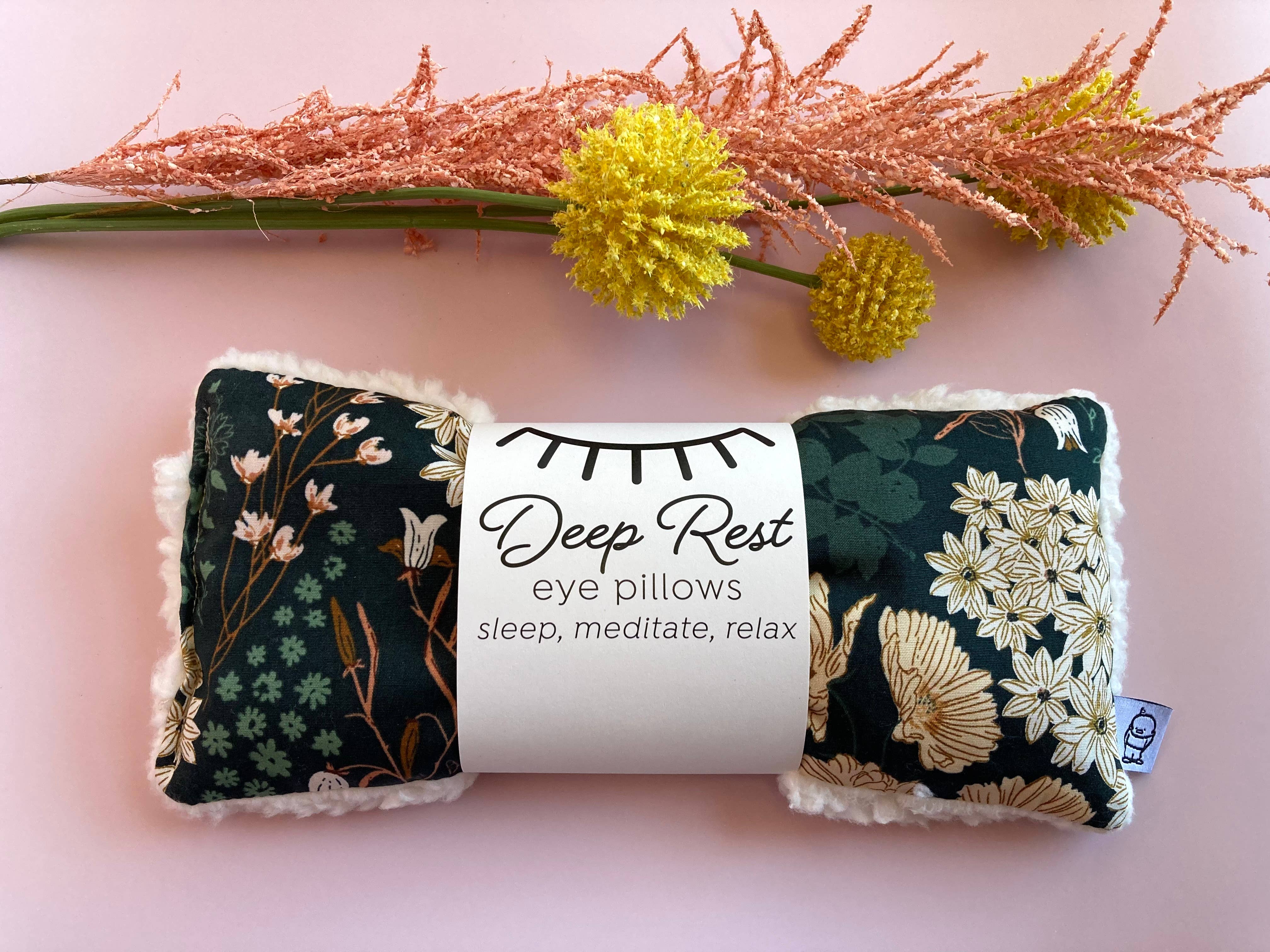 Deep Rest Eye Pillow | Emerald Little Man