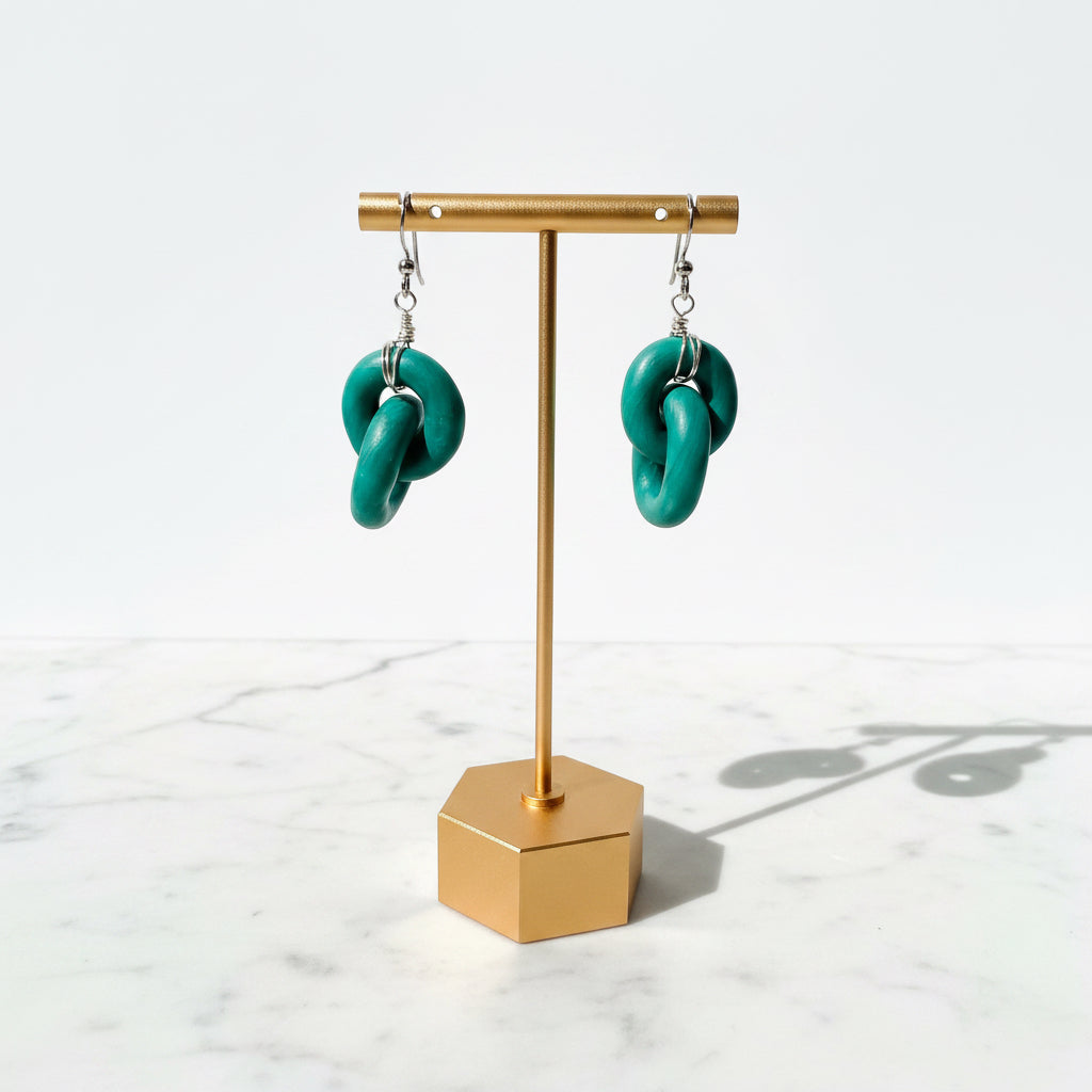 Clay Chain Earrings
