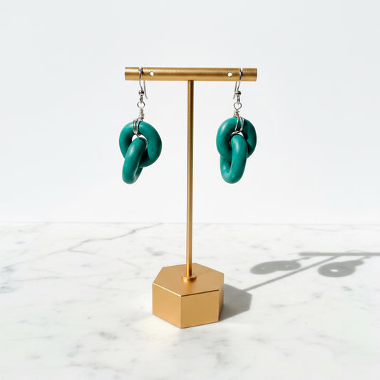 Clay Chain Earrings