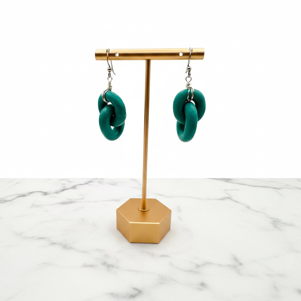 Clay Chain Earrings