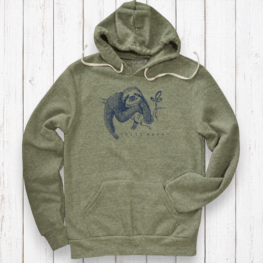 Heather olive hoodie on white wood.png