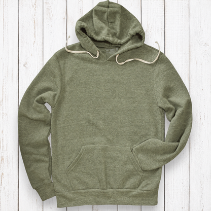 Heather olive hoodie on white wood.png