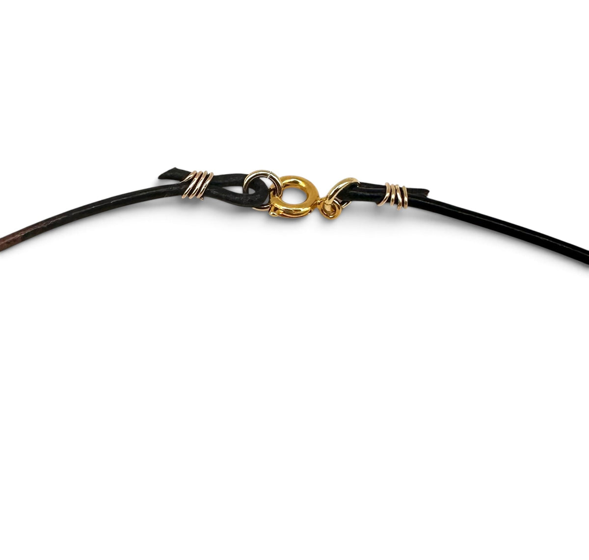 Triple Strand Earth Tone Gemstone Necklace