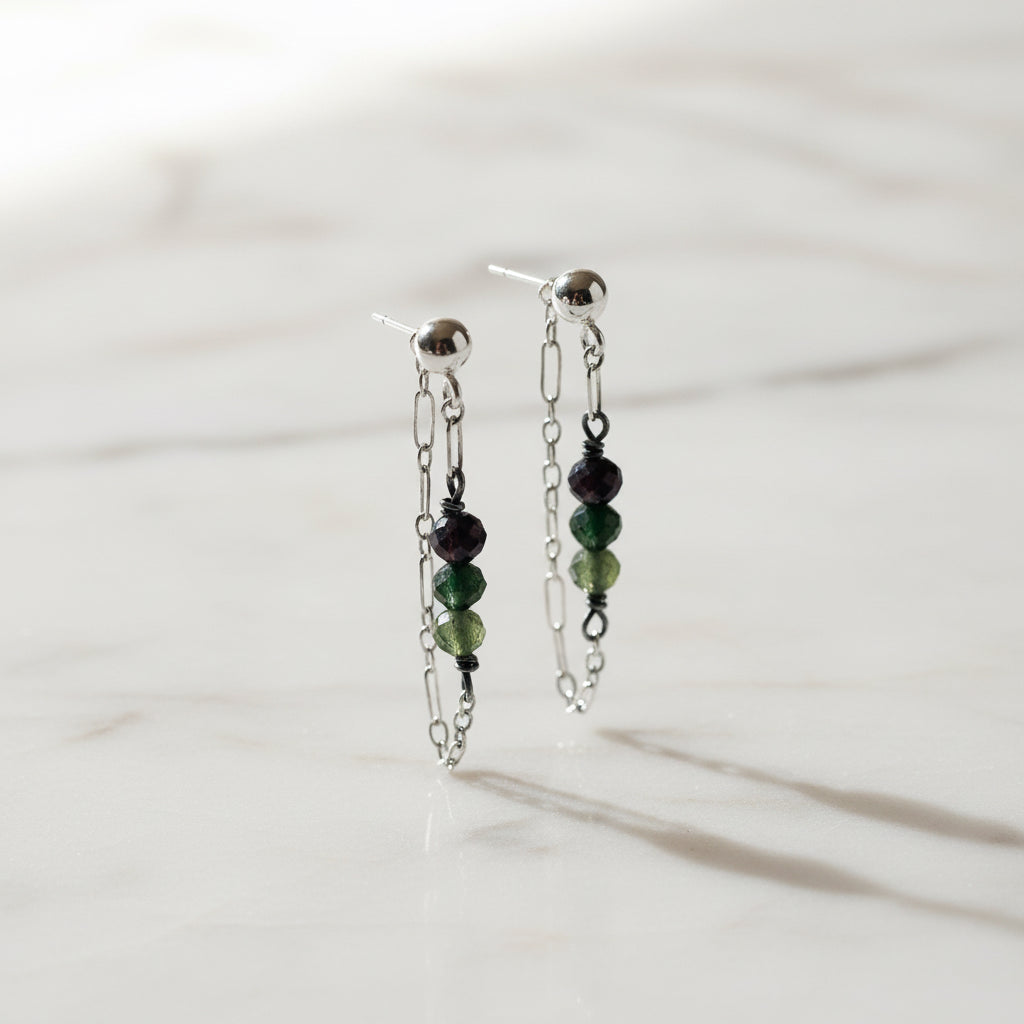 Chain Loop Earrings*
