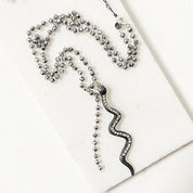 Cubic Zirconia Snake Necklace Regina McGearty