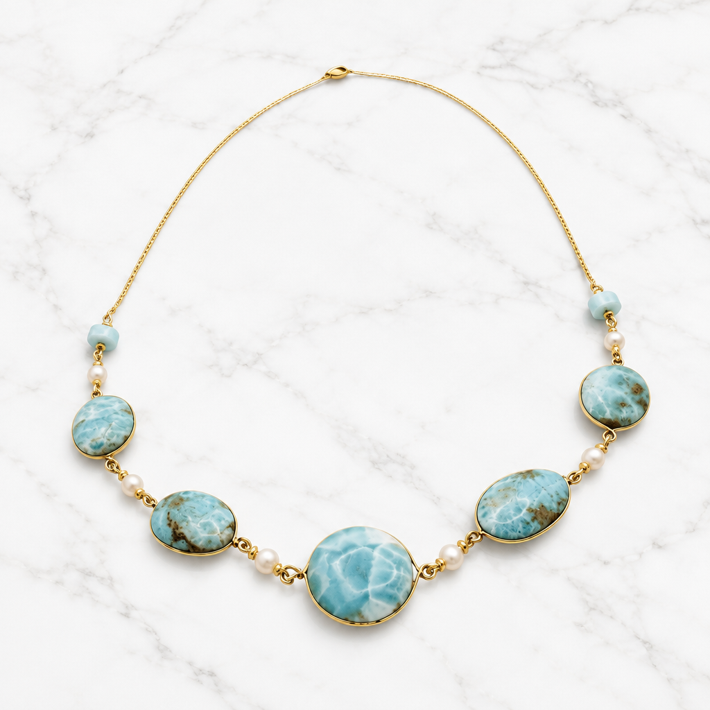 Larimar Necklace