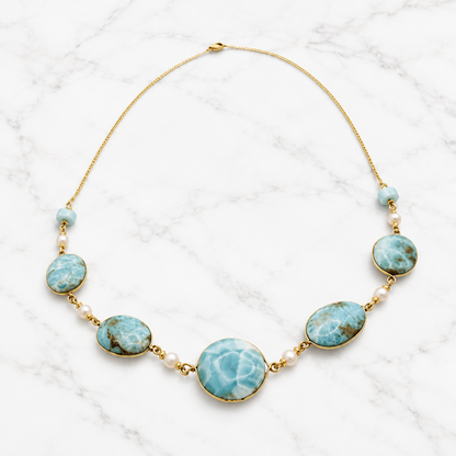 Larimar Necklace