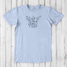 Cactus T-Shirt For Men - Strictly Prickly Light Blue / Xs Mss