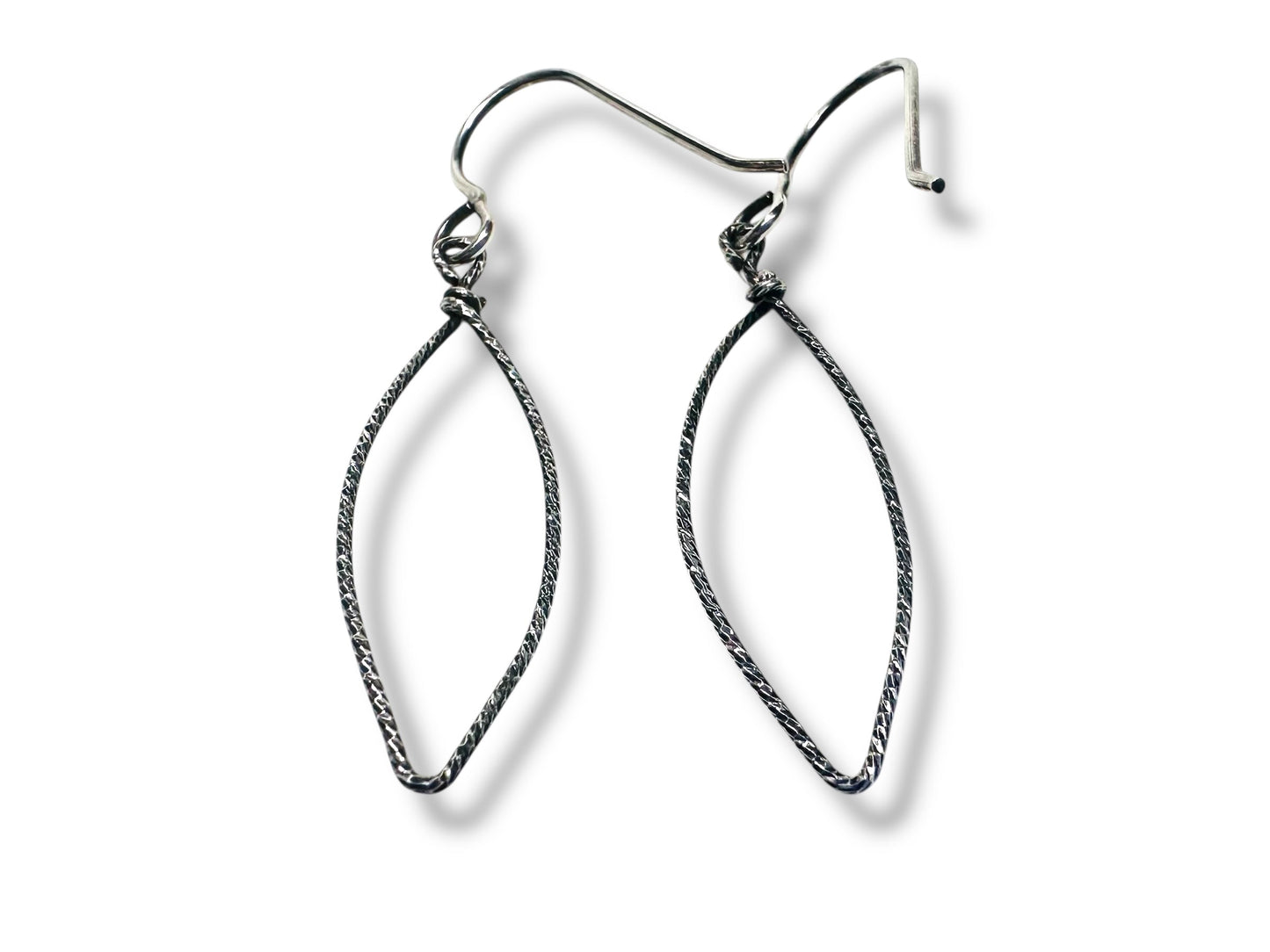 Silver Marquise Earrings jewelry