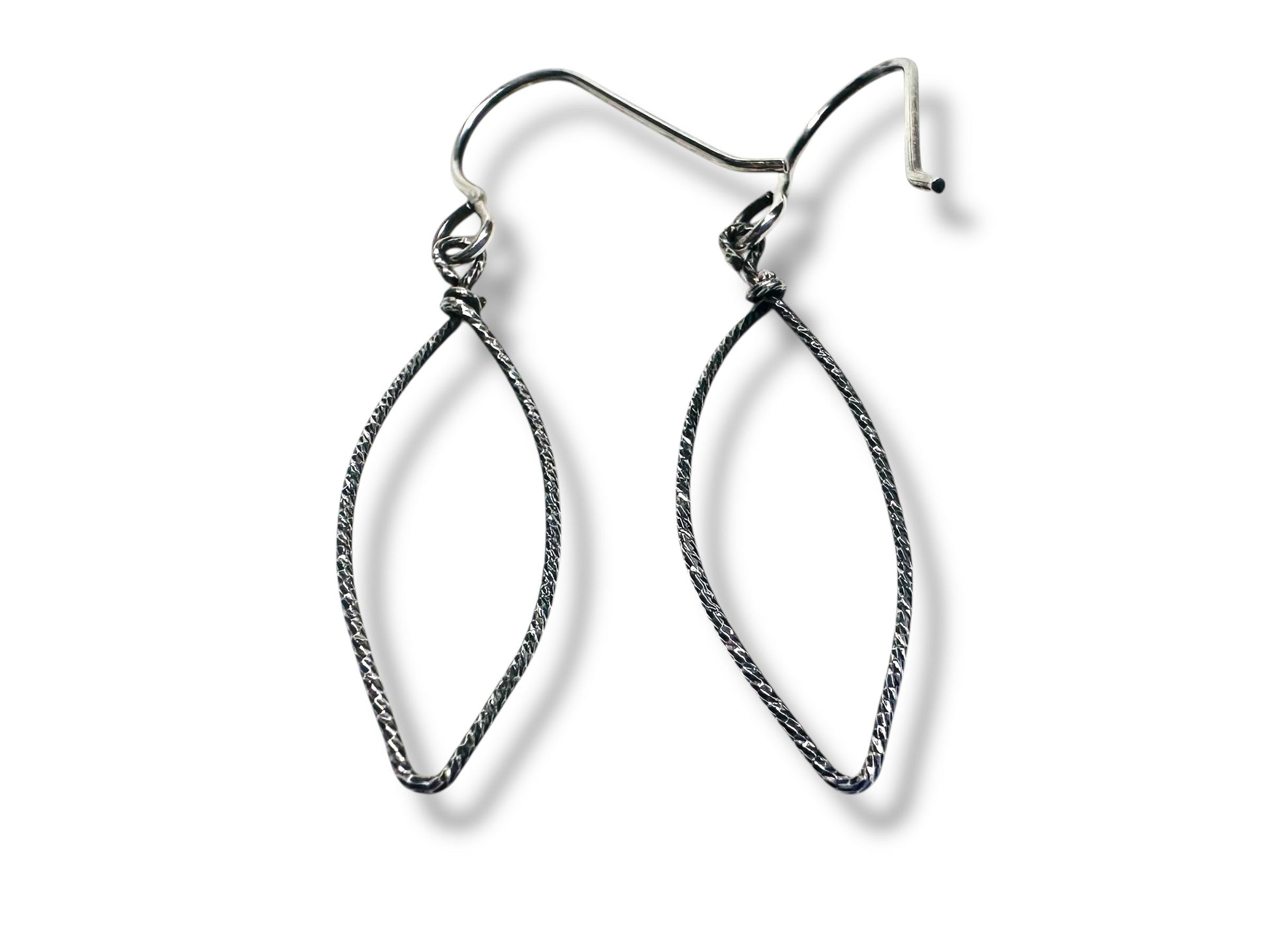Silver Marquise Earrings jewelry