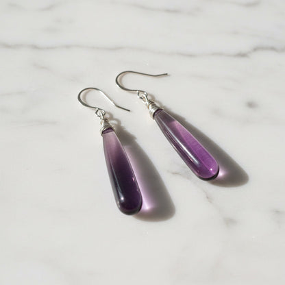Quartz Drop Shape Earrings*