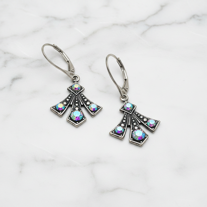 Vintage Inspired Crystal Earrings