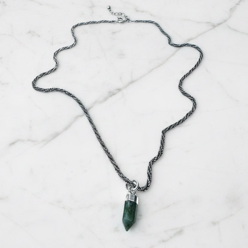 Labradorite Point Necklace