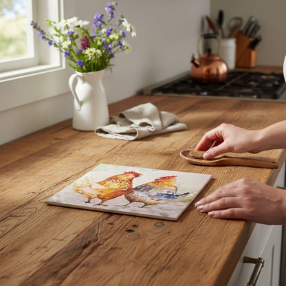 Chicken Trivet - 6"X6"