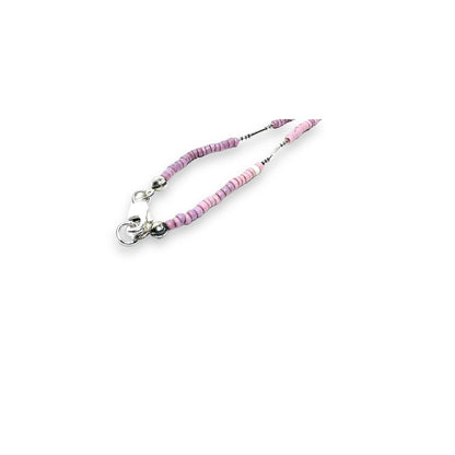 Dainty Tribe Bead Necklace with African Seed Beads