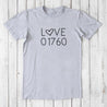 Love 01760 T-shirt for Men - Natick, Massachusetts Uni-T MSS
